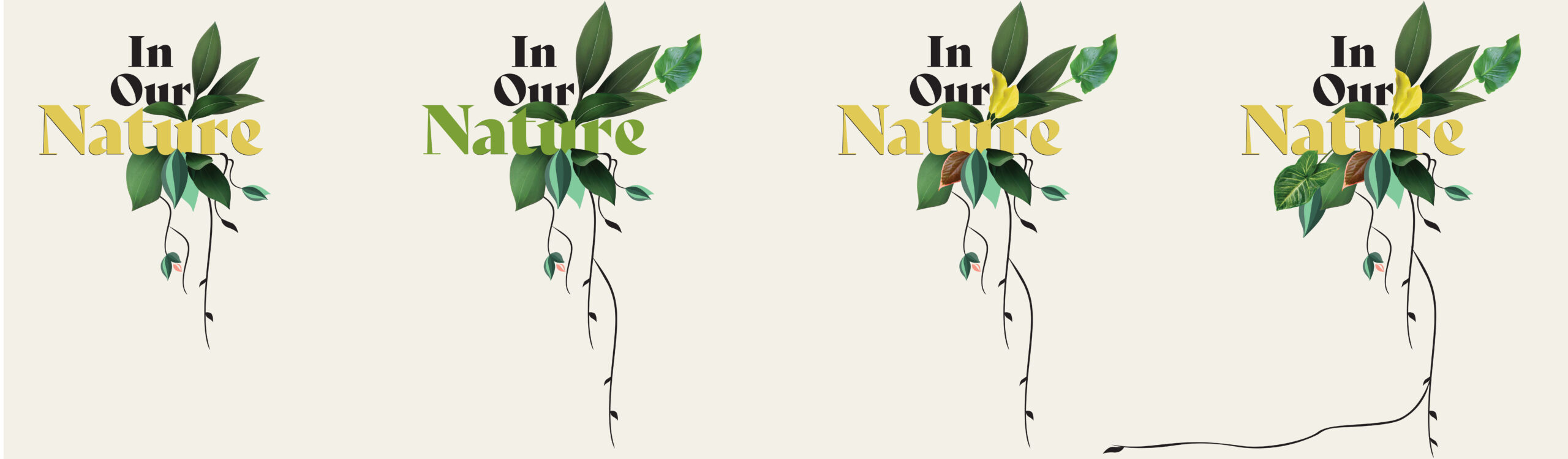 In Our Nature Wordmarks